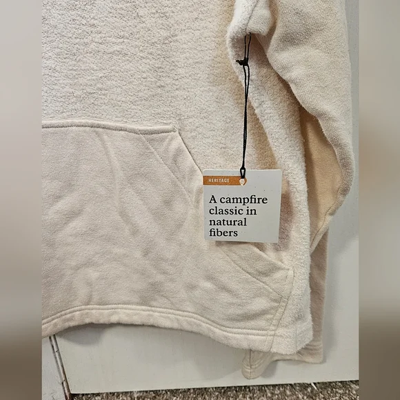 NWT REI Hemp Cotton Fleece Pullover Sweater Medium - Picture 7 of 9